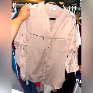 Calvin Klein Button Down Top
